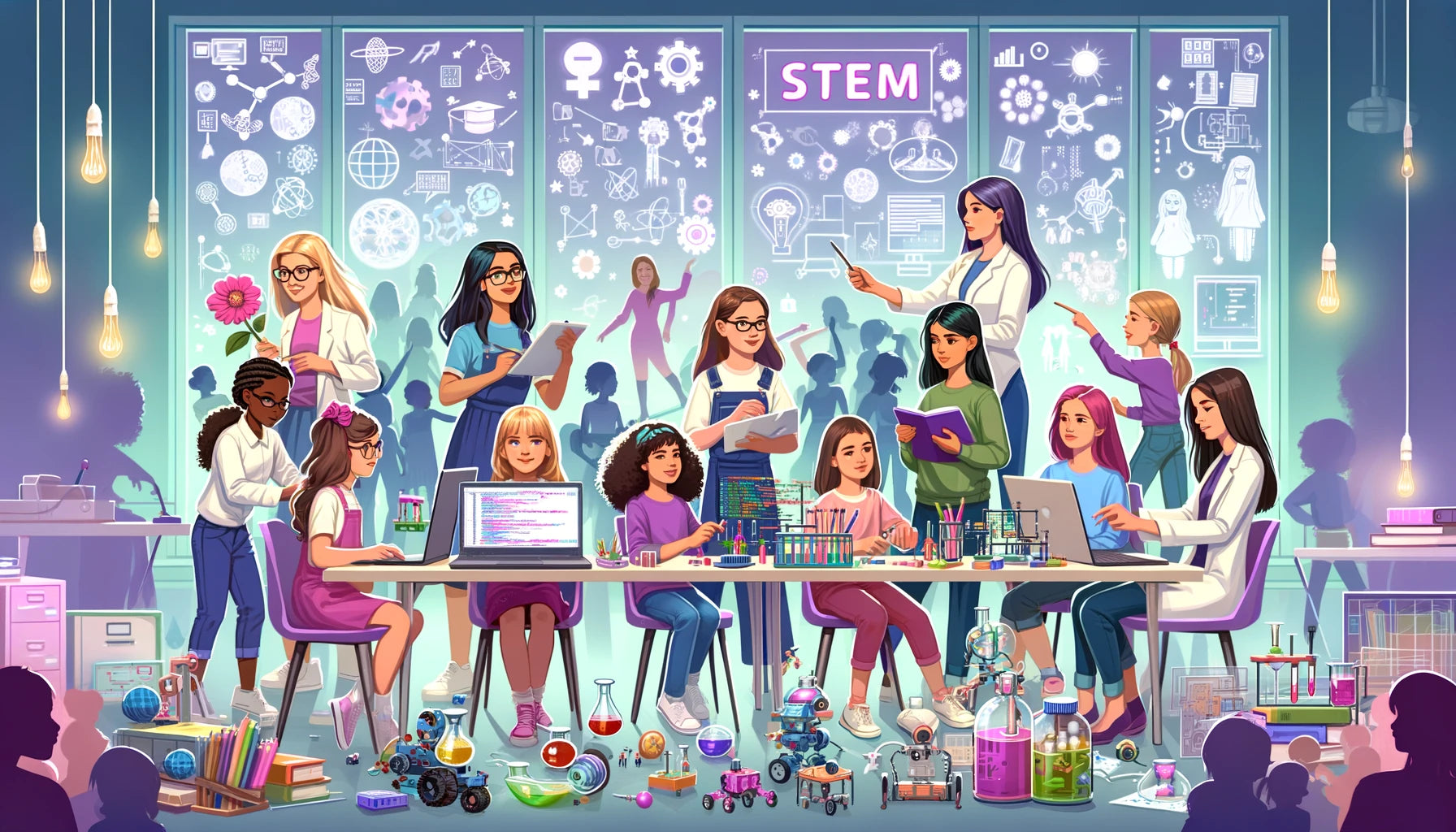 Should We Encourage More Girls to Get Involved in Learning STEM Subjects?